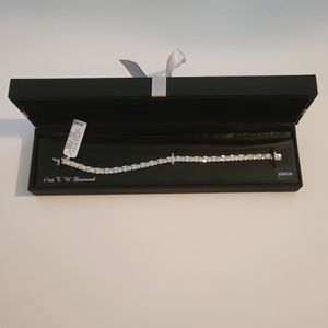 Kohl's Sterling Silver Diamond Bracelet